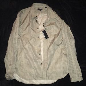 Calvin Klein Long Sleeve Button Up